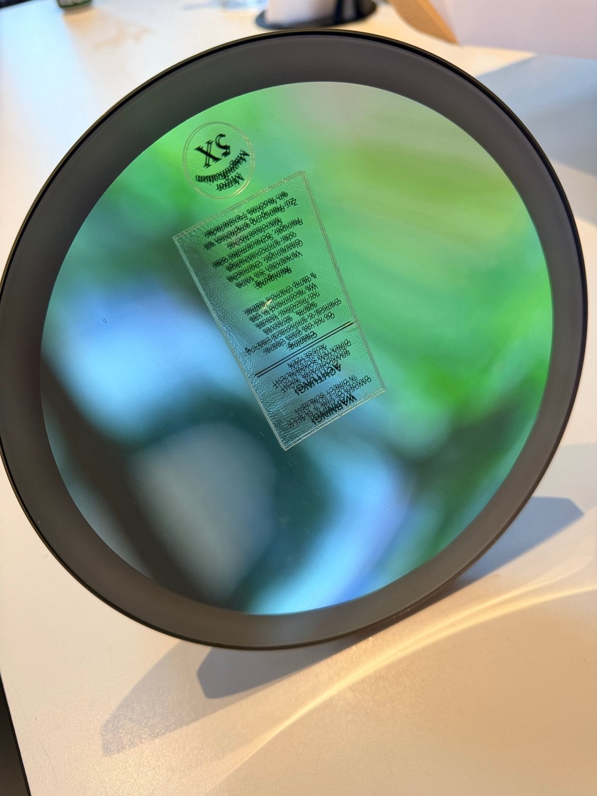 Decor Walther Vision R LED Make-up Spiegel 5x Vergroting, Minder dan 50 cm, Rond, Nieuw, Ophalen of Verzenden
