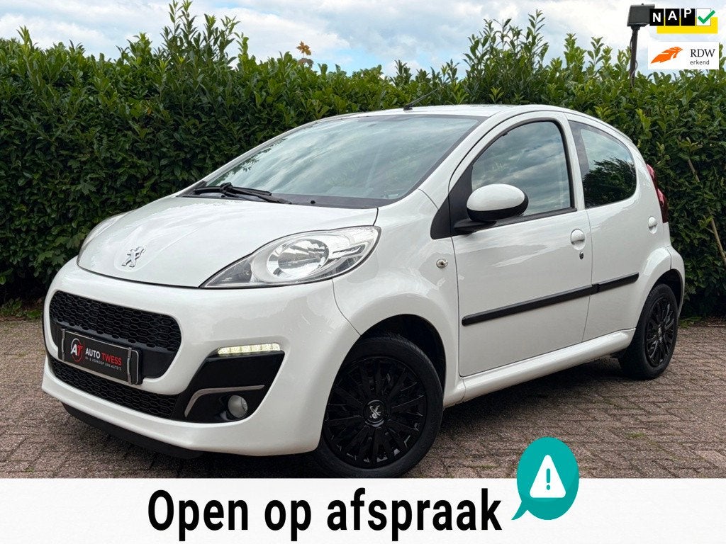 Peugeot 107 1.0 Active 5drs / Led / Airco / elektrische rame, Auto's, Peugeot, Voorwielaandrijving, Euro 5, Elektrische ramen