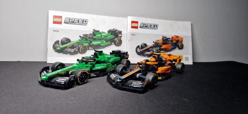 Lego speed champions mclaren en aston martin, Ophalen
