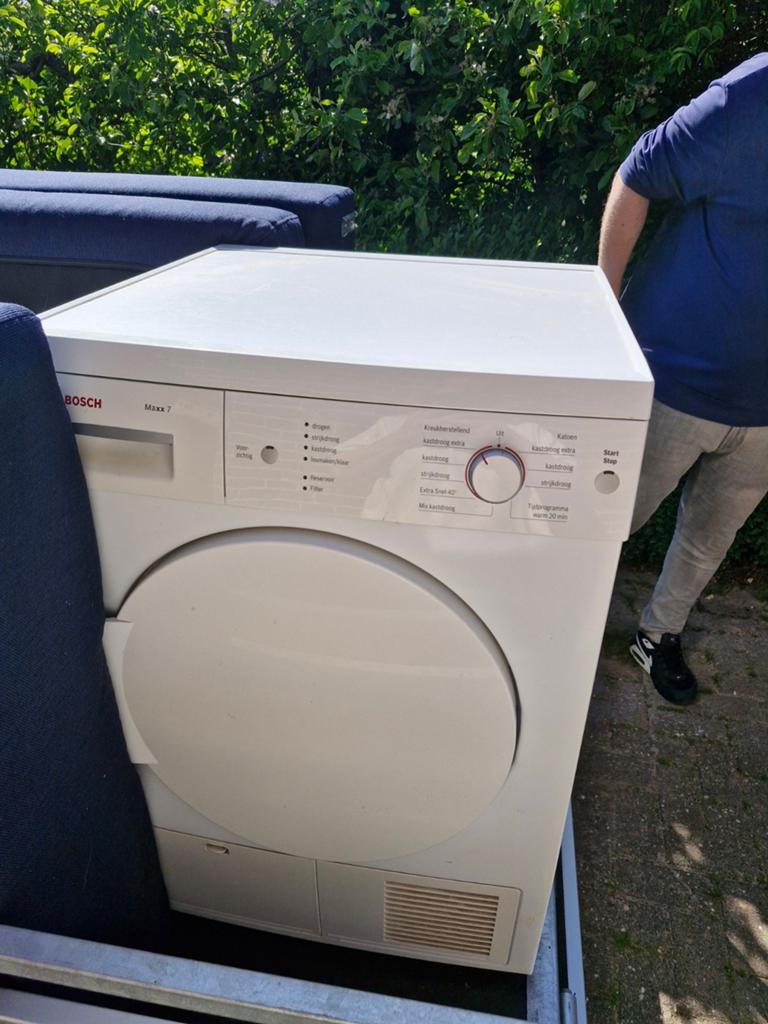 Bosch Maxx 7 Condensdroger, 6 tot 8 kg, Gebruikt, Ophalen of Verzenden, Voorlader