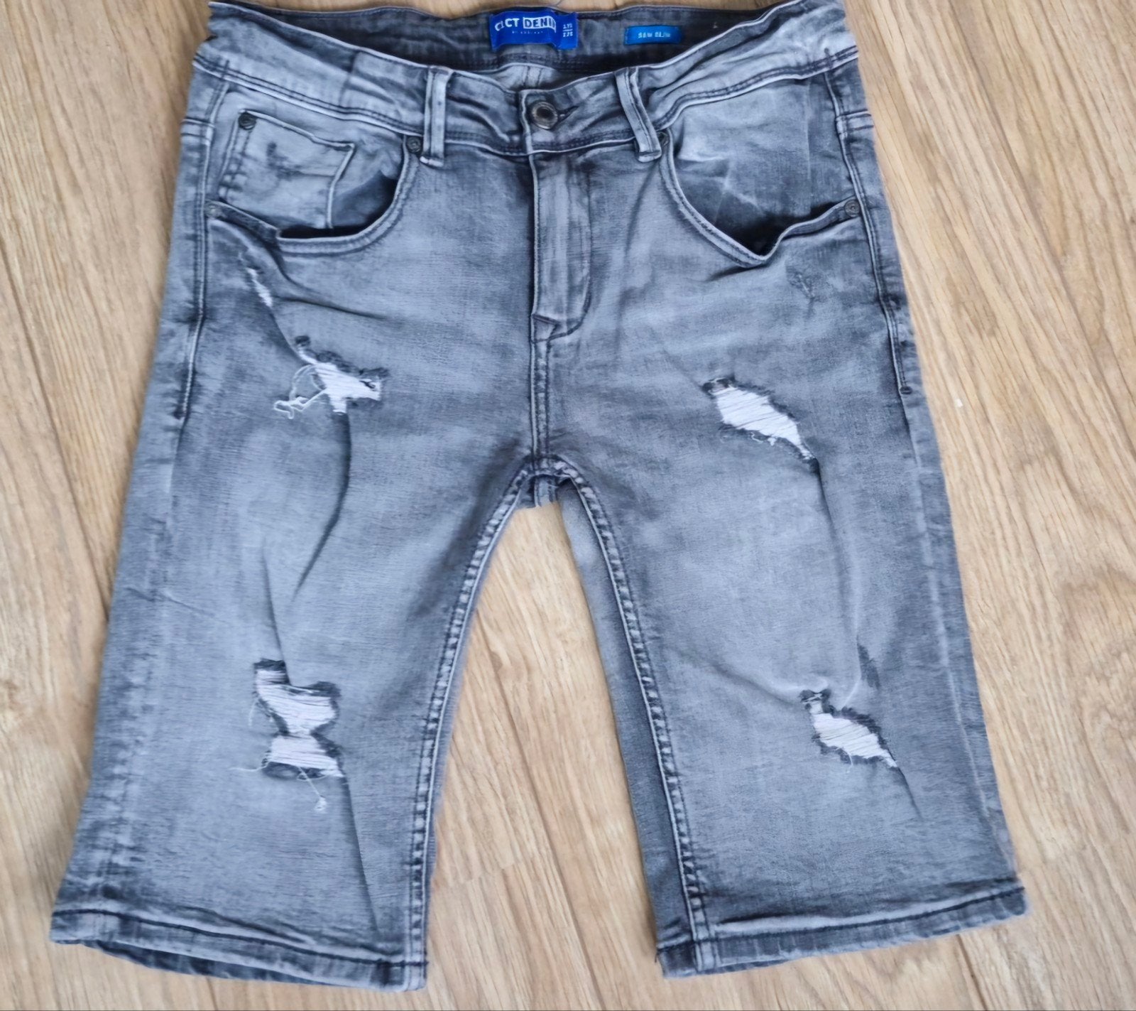 Stoere Coolcat jeans korte broek maat 170/176, Kinderen en Baby's, Broek, Gebruikt, Coolcat, Ophalen of Verzenden