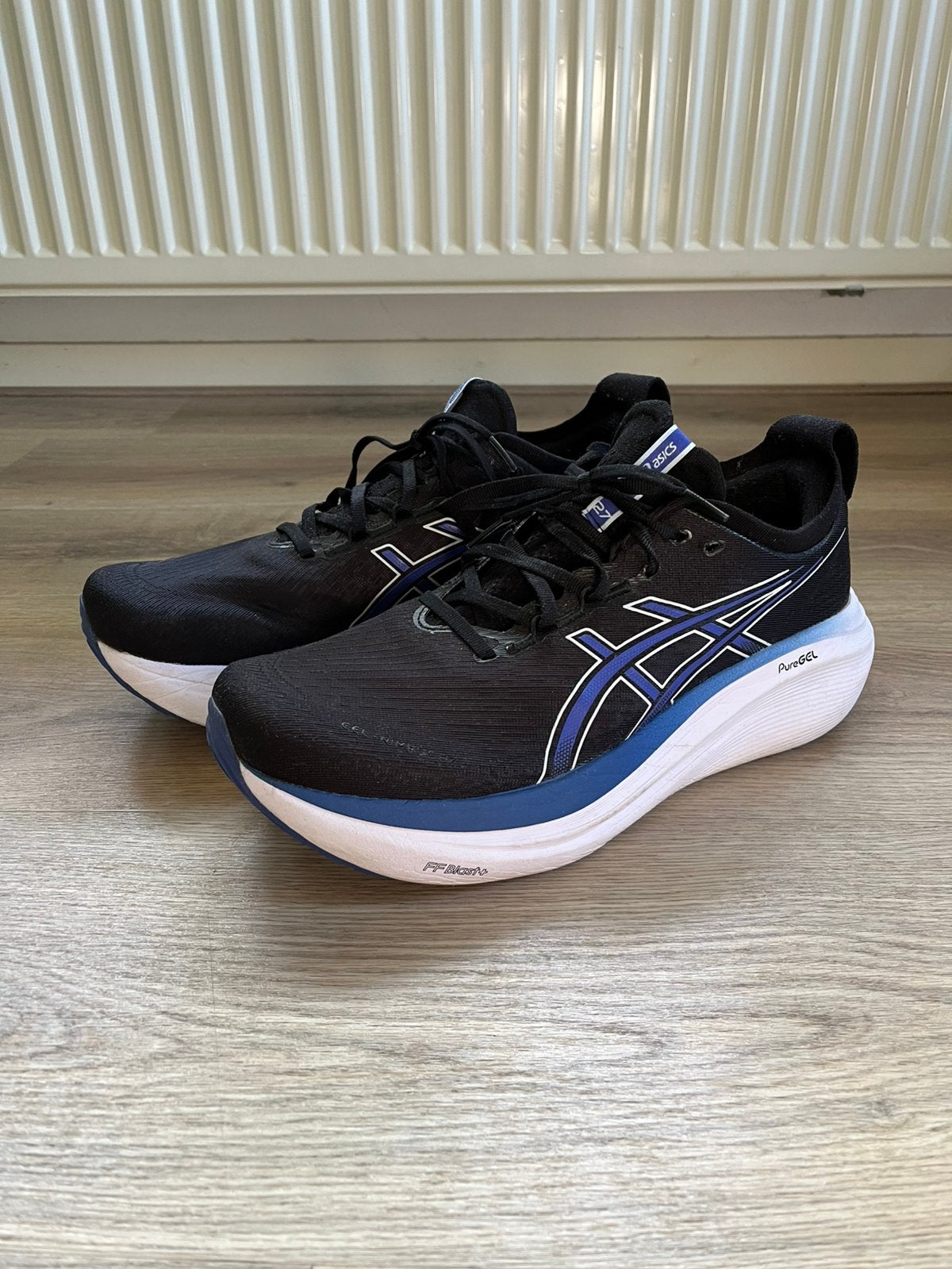 Asics Gel Nimbus 27 Maat 46 | Hardloopschoenen, Ophalen, Hardloopschoenen, Zo goed als nieuw, Hardlopen