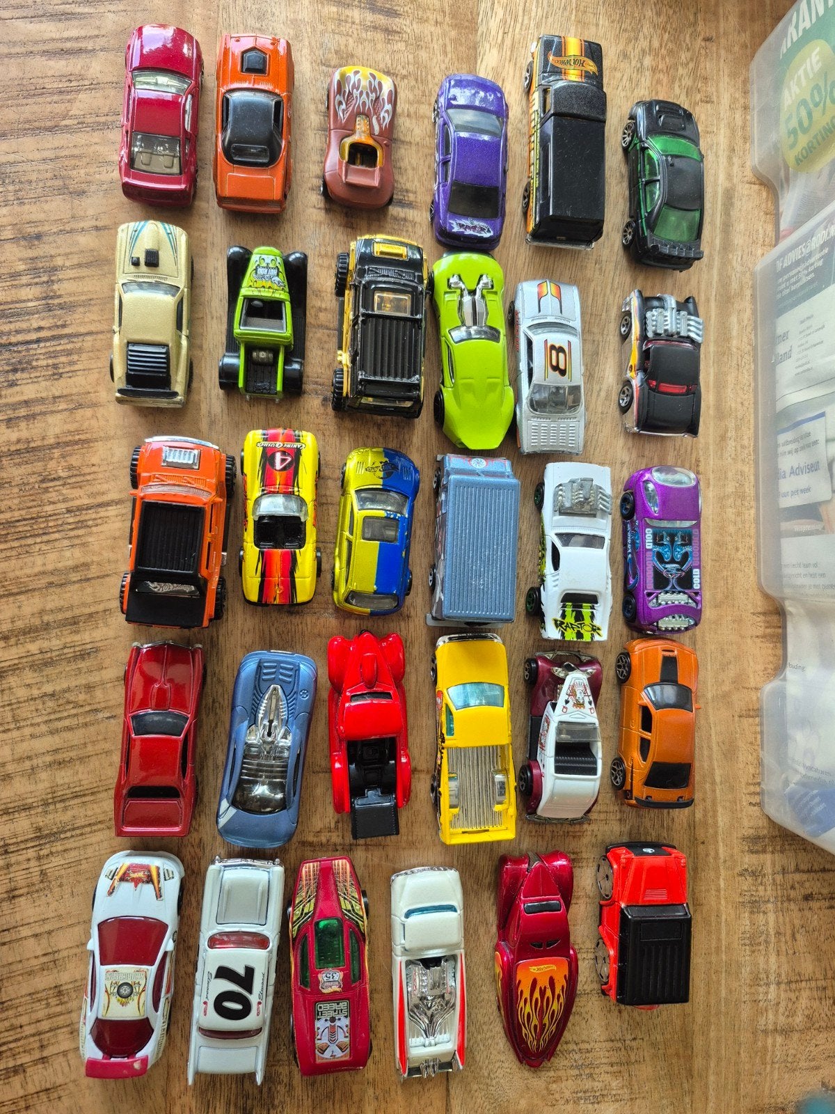 30 hotwheels, Ophalen of Verzenden, Gebruikt, Auto
