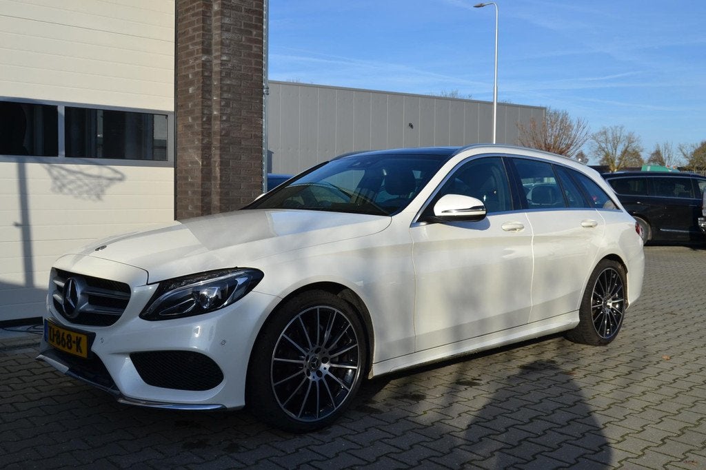 Mercedes-Benz C-klasse Estate 180 AMG Sport Edition Premium, Auto's, Automaat, Achterwielaandrijving, Automatische klimaatregeling