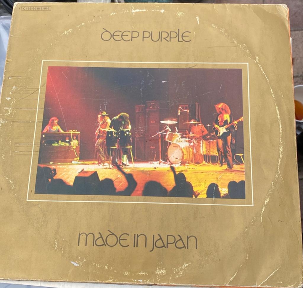 Deep Purple lp made in japan , duitse persing, Cd's en Dvd's, Vinyl | Hardrock en Metal, Ophalen of Verzenden, Zo goed als nieuw