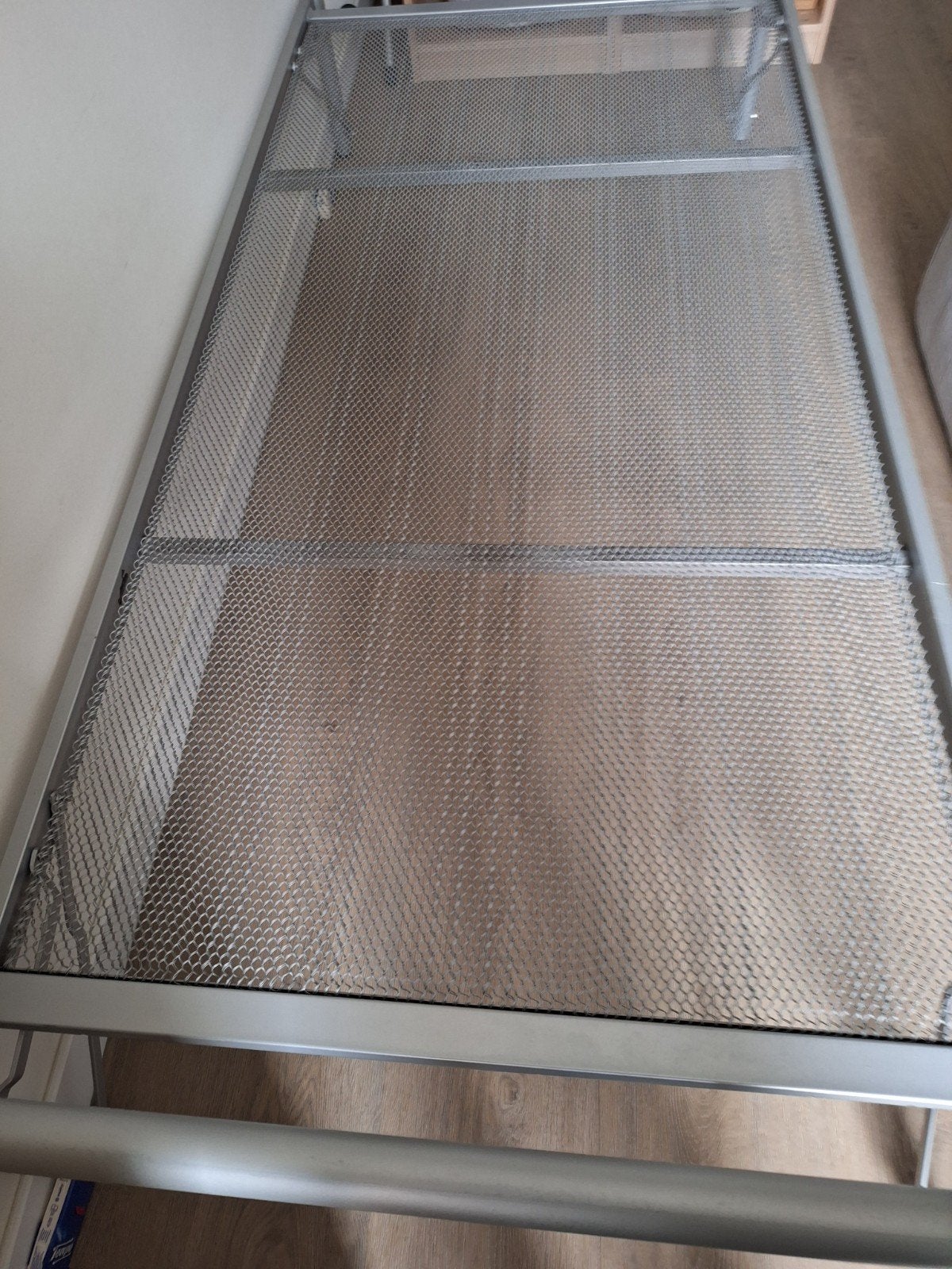 Logeerbed met onderschuifbed 90x200 cm - Ideaal voor logees, Ophalen, Gebruikt, 90 cm, Eenpersoons