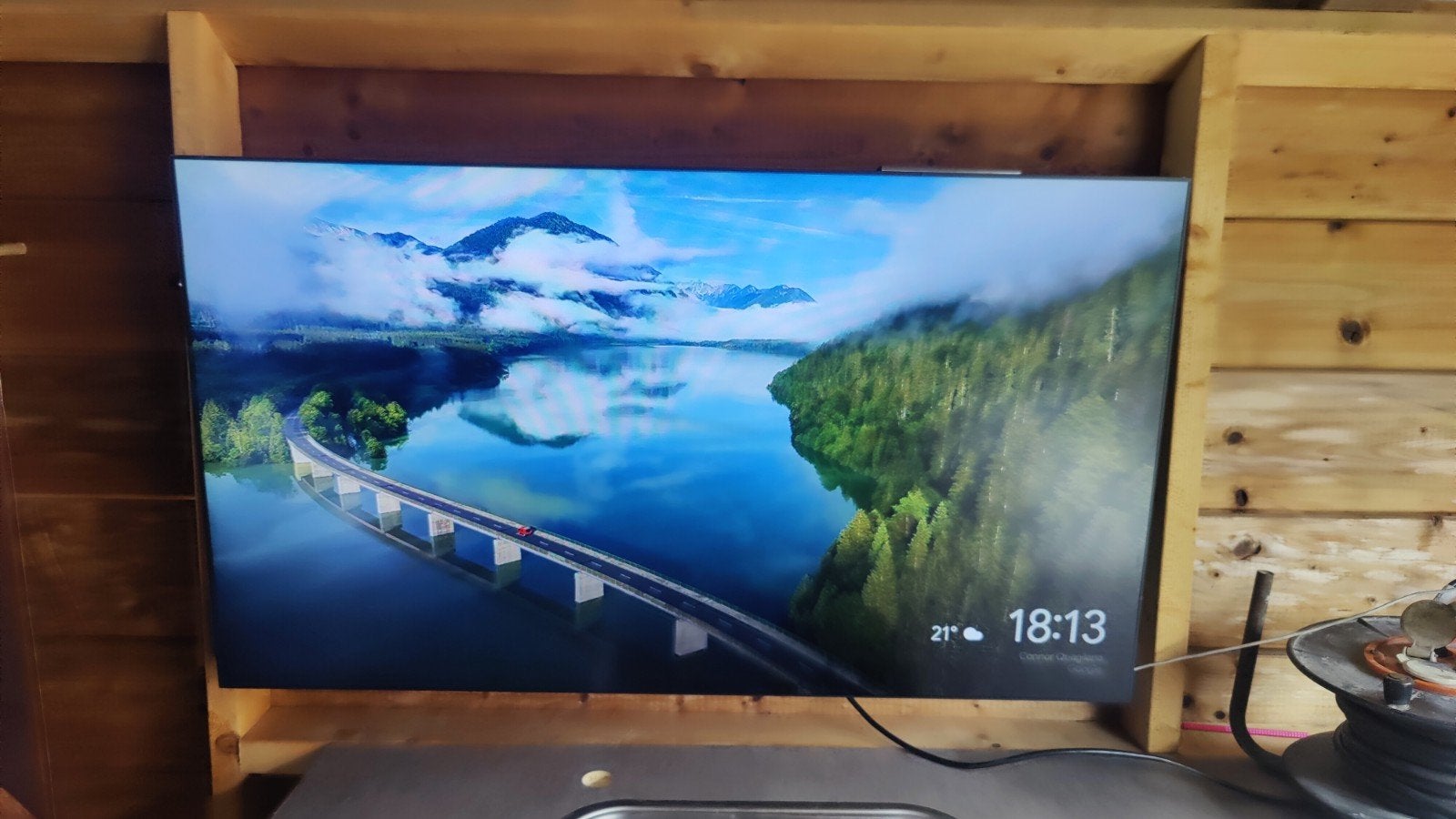 Samsung MV46PS Monitor - Geen ingebouwde speakers, Ophalen, Gebruikt, 50 Hz, LCD