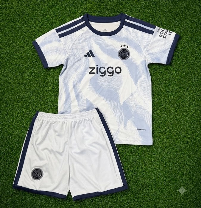 Ajax 3e drede tenue 26 27 kinderen + volwassenen, Maat XS of kleiner, Verzenden, Nieuw, Set