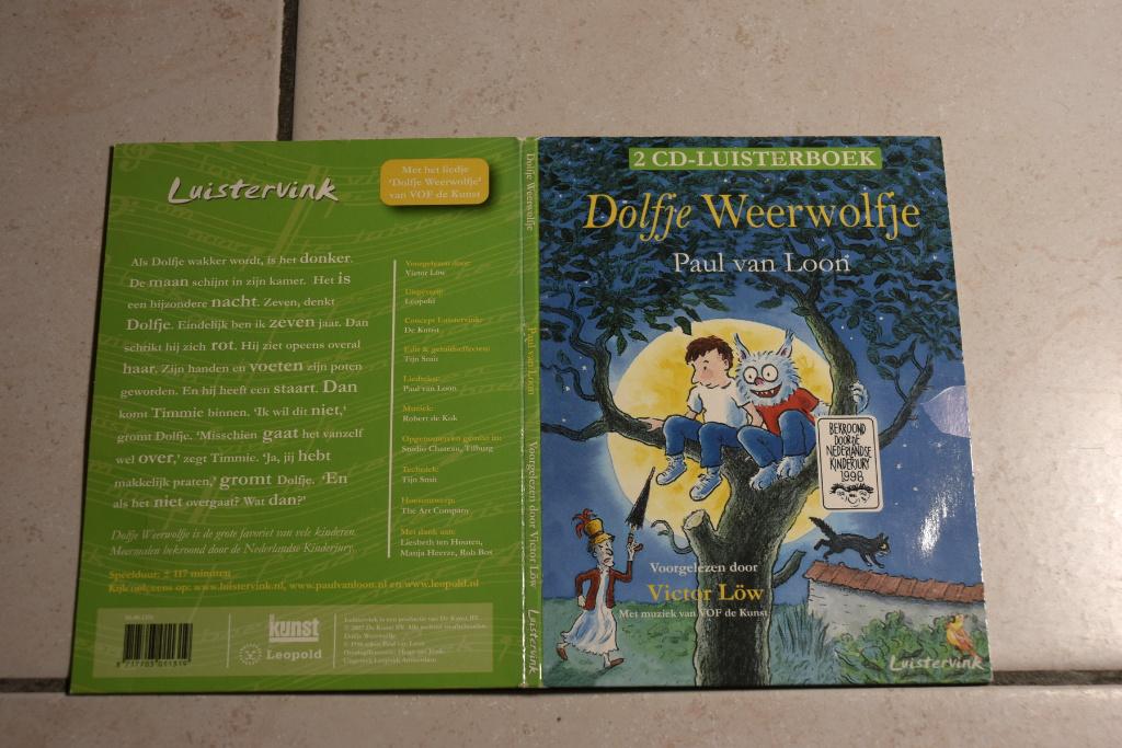 Luisterboek Dolfje Weerwolfje / Paul van Loon 2 cd's, Ophalen of Verzenden, Cd, Kind