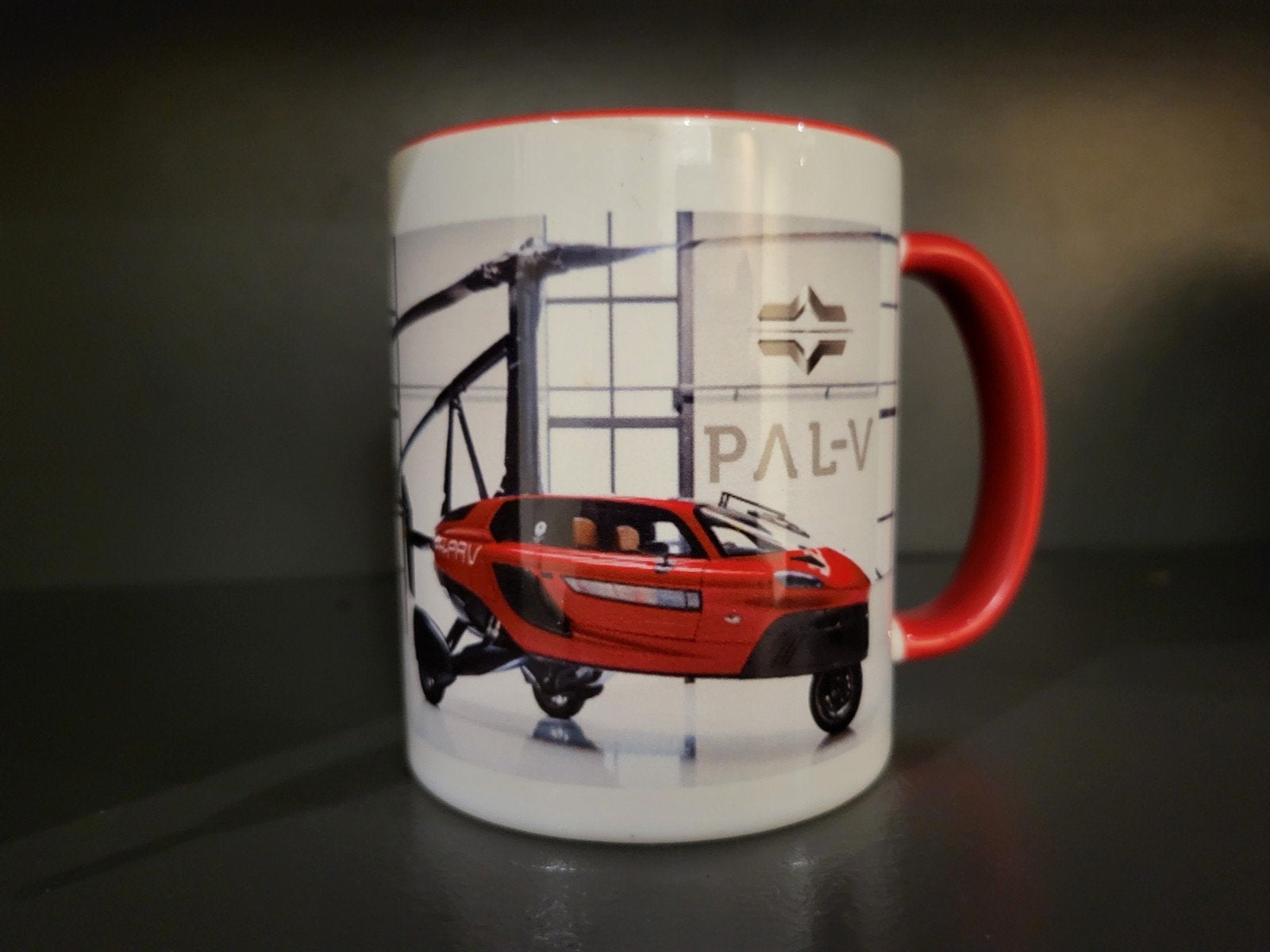 PAL-V Mok - Uniek verzamelobject voor autoliefhebbers, Nieuw, Ophalen of Verzenden, Modern, Wit