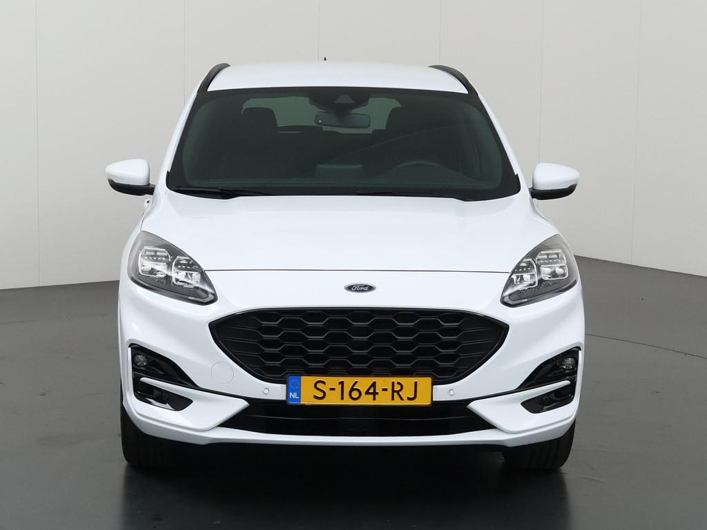 Ford Kuga 2.5 PHEV ST-Line X | Trekhaak | Winterpakket | B&O, Auto's, 14 kWh, Gebruikt, 4 cilinders, Leder en Stof