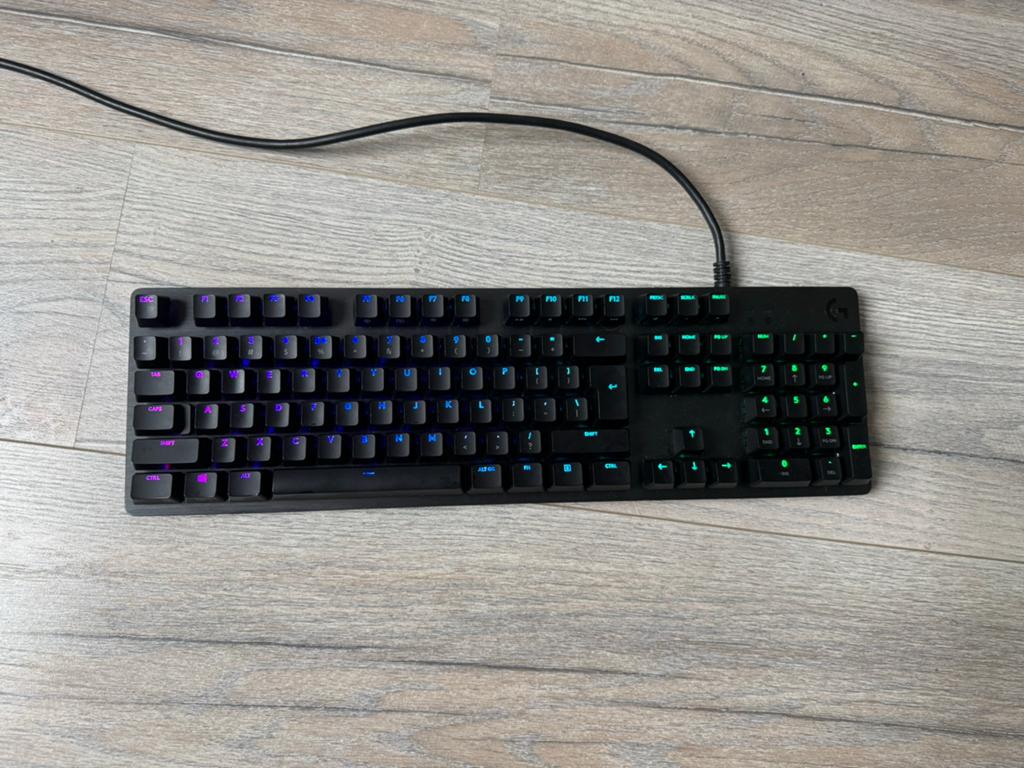 Logitech G512 carbon (GX BROWN) gaming toetsenbord, Ophalen of Verzenden, Zo goed als nieuw, Gaming toetsenbord