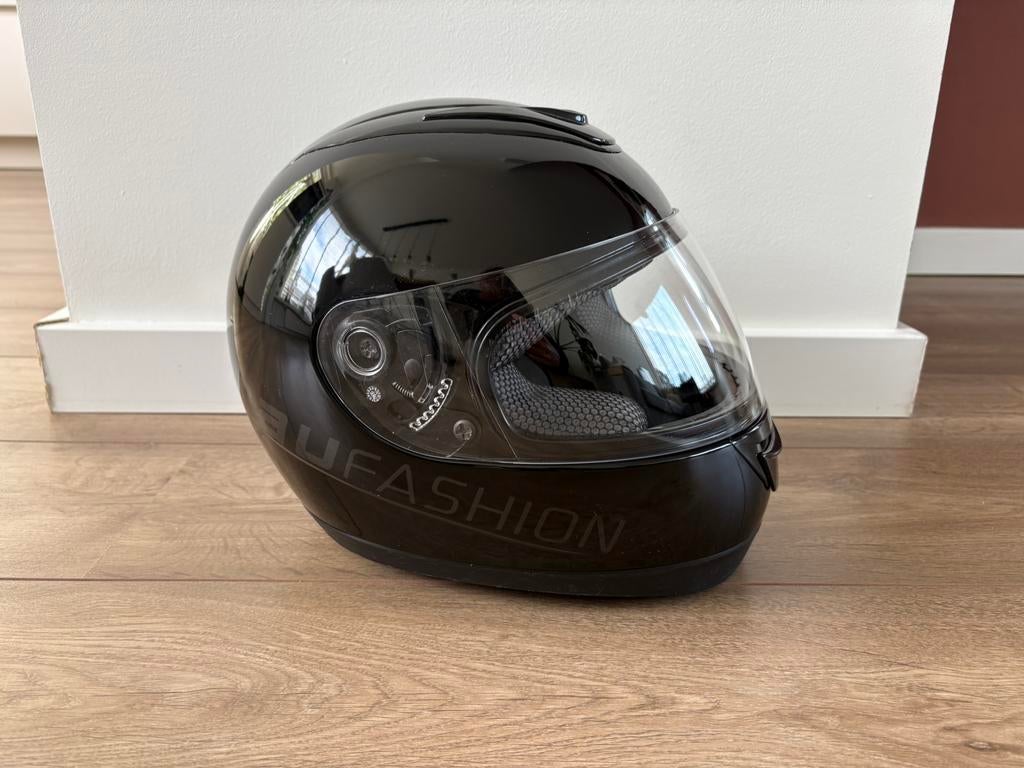 Nau Fashion helm zwart, Ophalen, Zo goed als nieuw, Medium