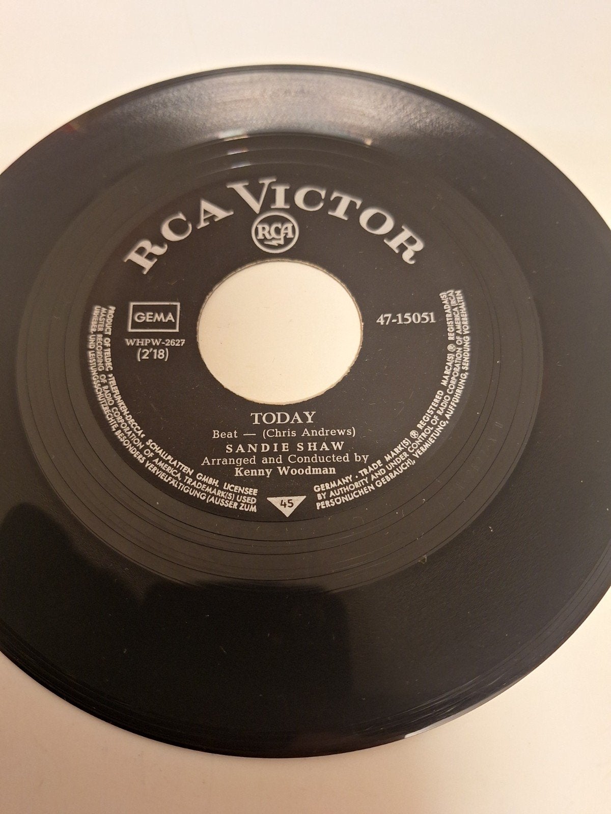 Sandy Shaw - Today, 1969., Verzenden, 7 inch, Pop