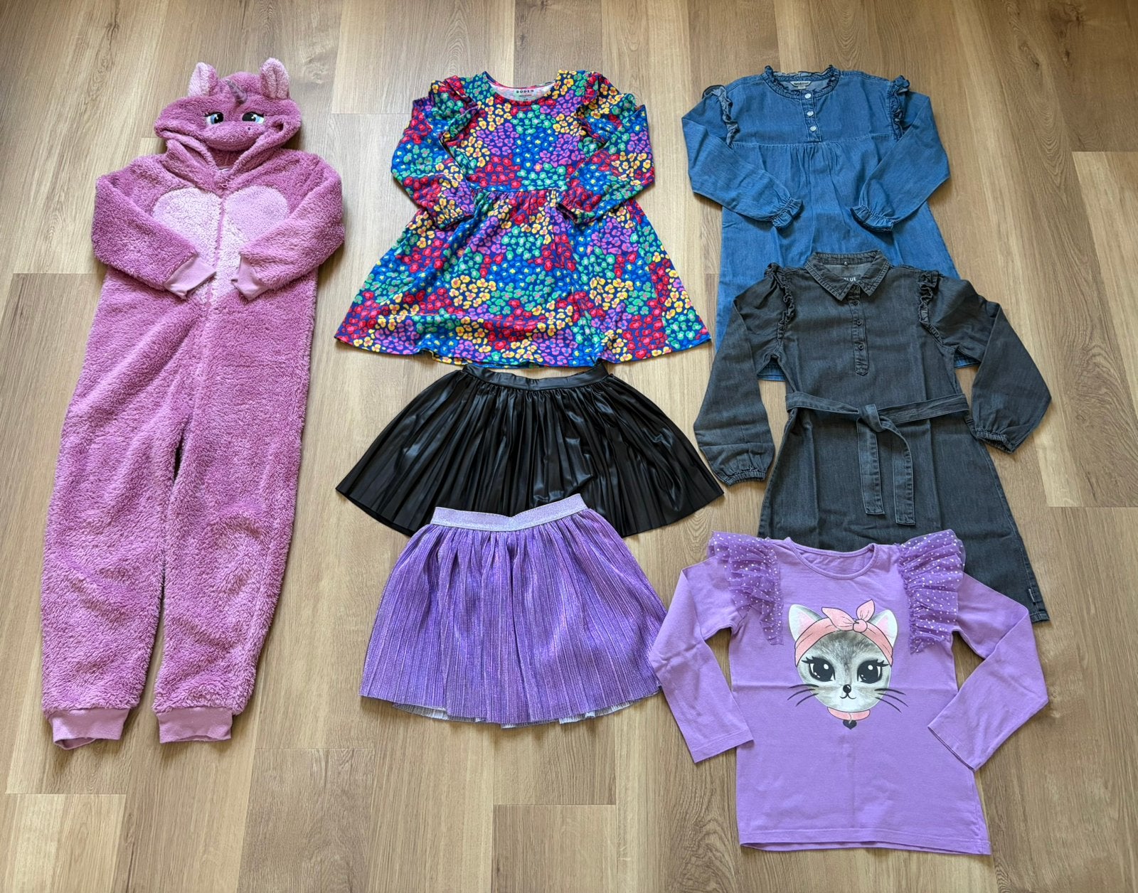 Kledingpakket meisje 122/128, Kinderen en Baby's, Ophalen of Verzenden, Zo goed als nieuw, Maat 128