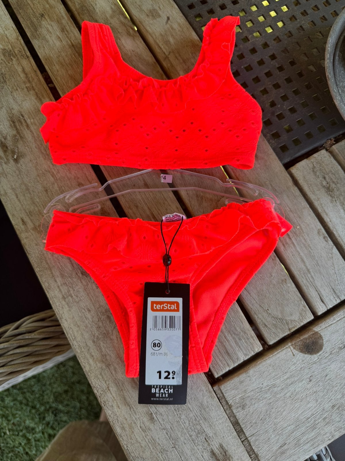 Schattige bikini Nieuw, Kinderen en Baby's, Babykleding | Maat 80, Ophalen of Verzenden, Nieuw, Meisje, Setje