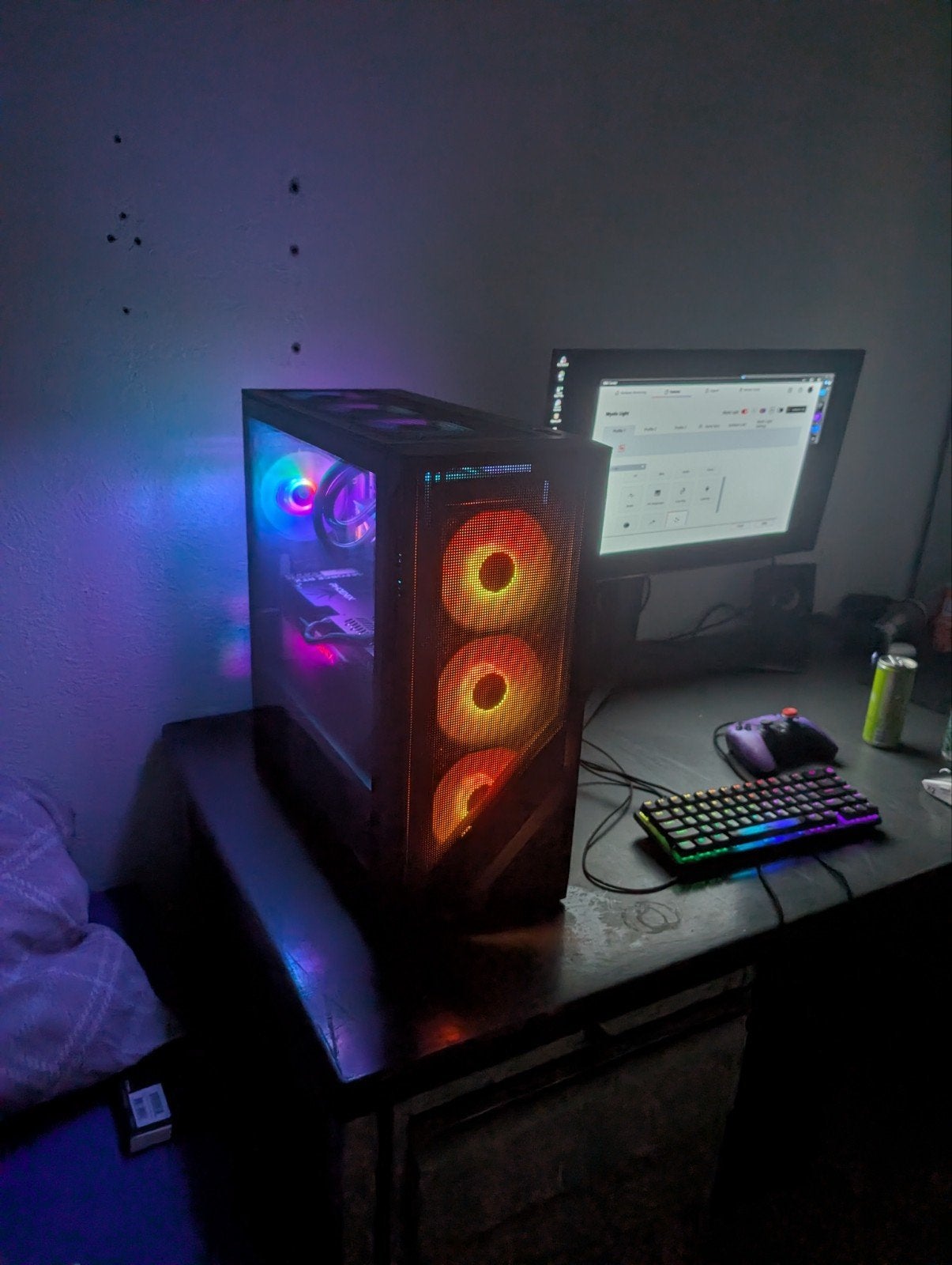 game pc RTX 5080 Ryzen 7 9800x3d 32gb ddr5, Ophalen, Gaming, 4 Ghz of meer, SSD