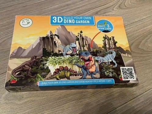 Kweekset voor kinderen: Build Your Own Dino Garden 3D, Ophalen of Verzenden, Nieuw