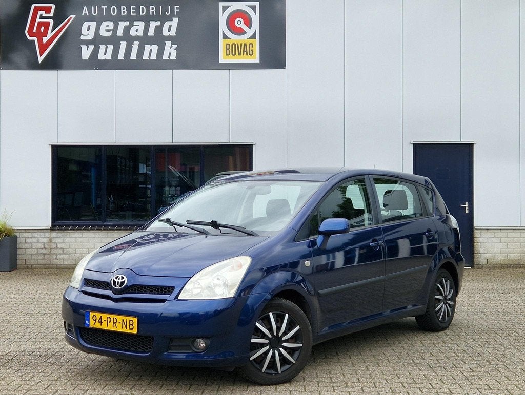 Toyota Corolla Verso 1.8 VVT-i Sol 7-persoons AUTOMAAT, Gebruikt, 4 cilinders, 129 pk, Blauw
