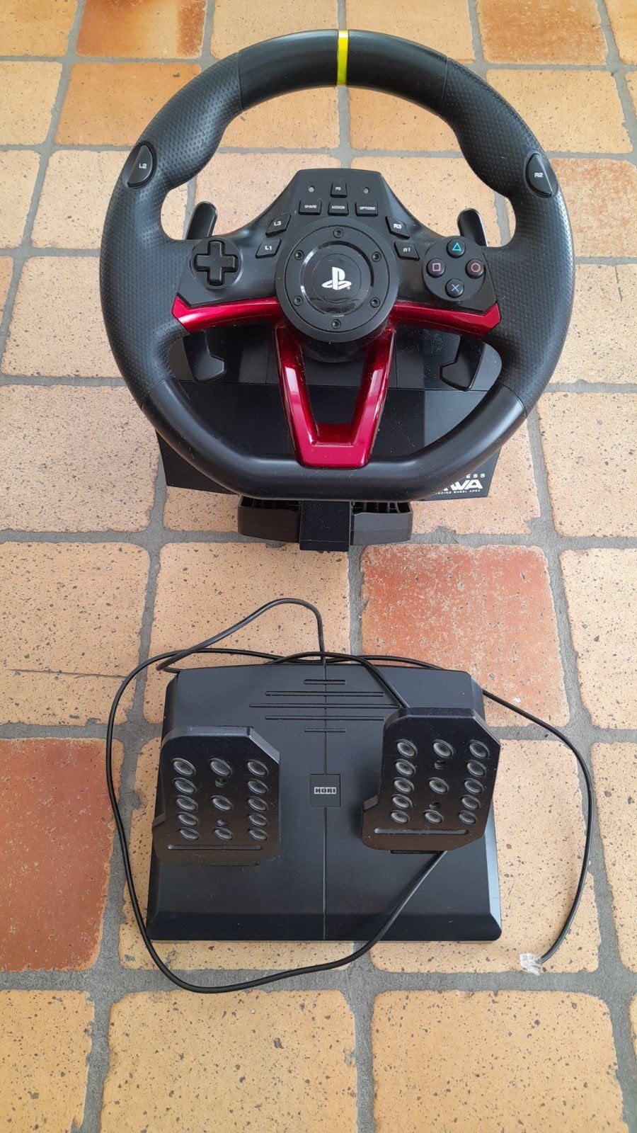 HORI Wireless Racing Wheel Apex voor PlayStation, Ophalen, Gebruikt, Met 1 controller, Original