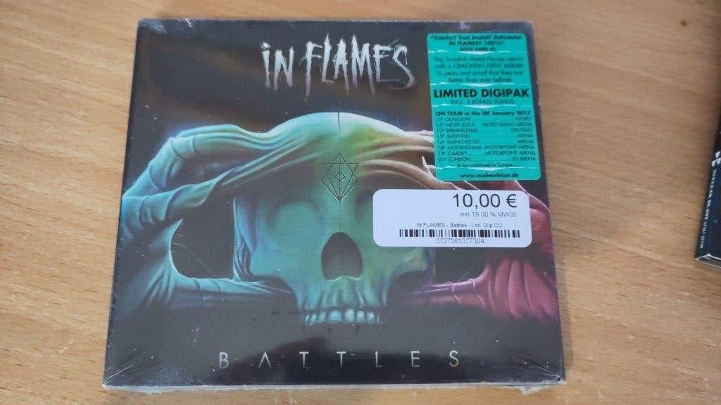 In Flames - Battles CD, Hard Rock, Inclusief boekje, Ophalen of Verzenden, Nieuw in verpakking