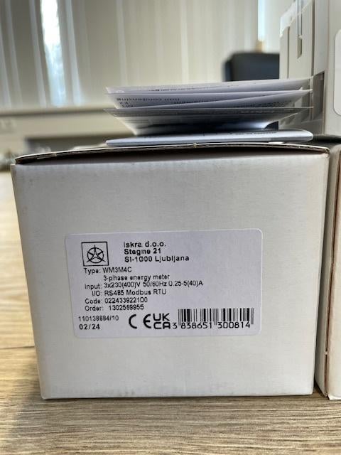 Iskra WM3M4C nieuwe kWh energiemeter – Aantallen, Ophalen of Verzenden, Nieuw