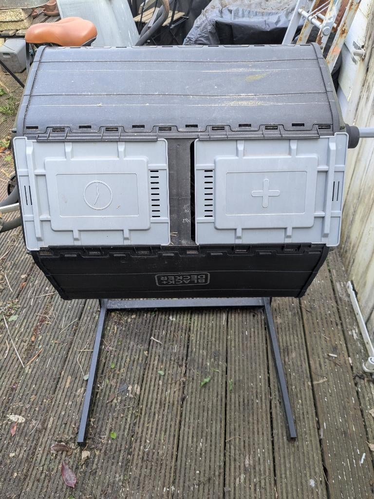 Black+Decker Compost trommel, Tuin en Terras, Overige Tuin en Terras, Ophalen, Zo goed als nieuw