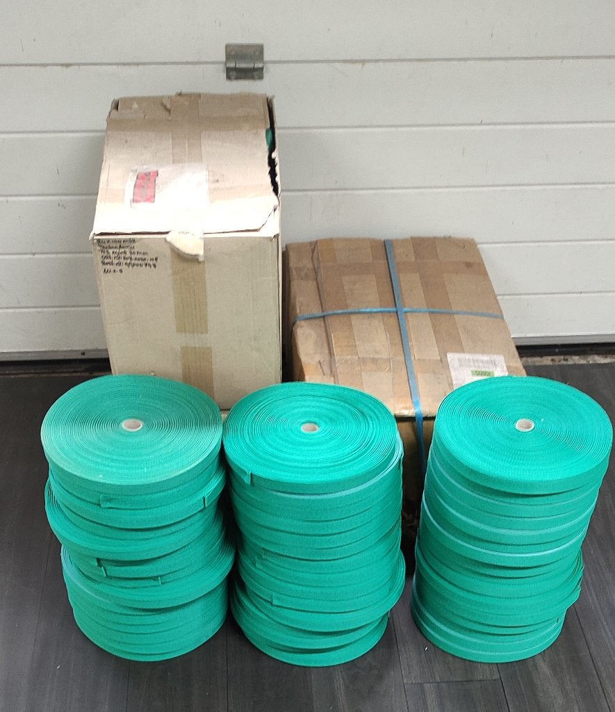 12000 mtr groen polyester keperband biesband boordband, Ophalen, Nieuw, Lint, Band of Elastiek