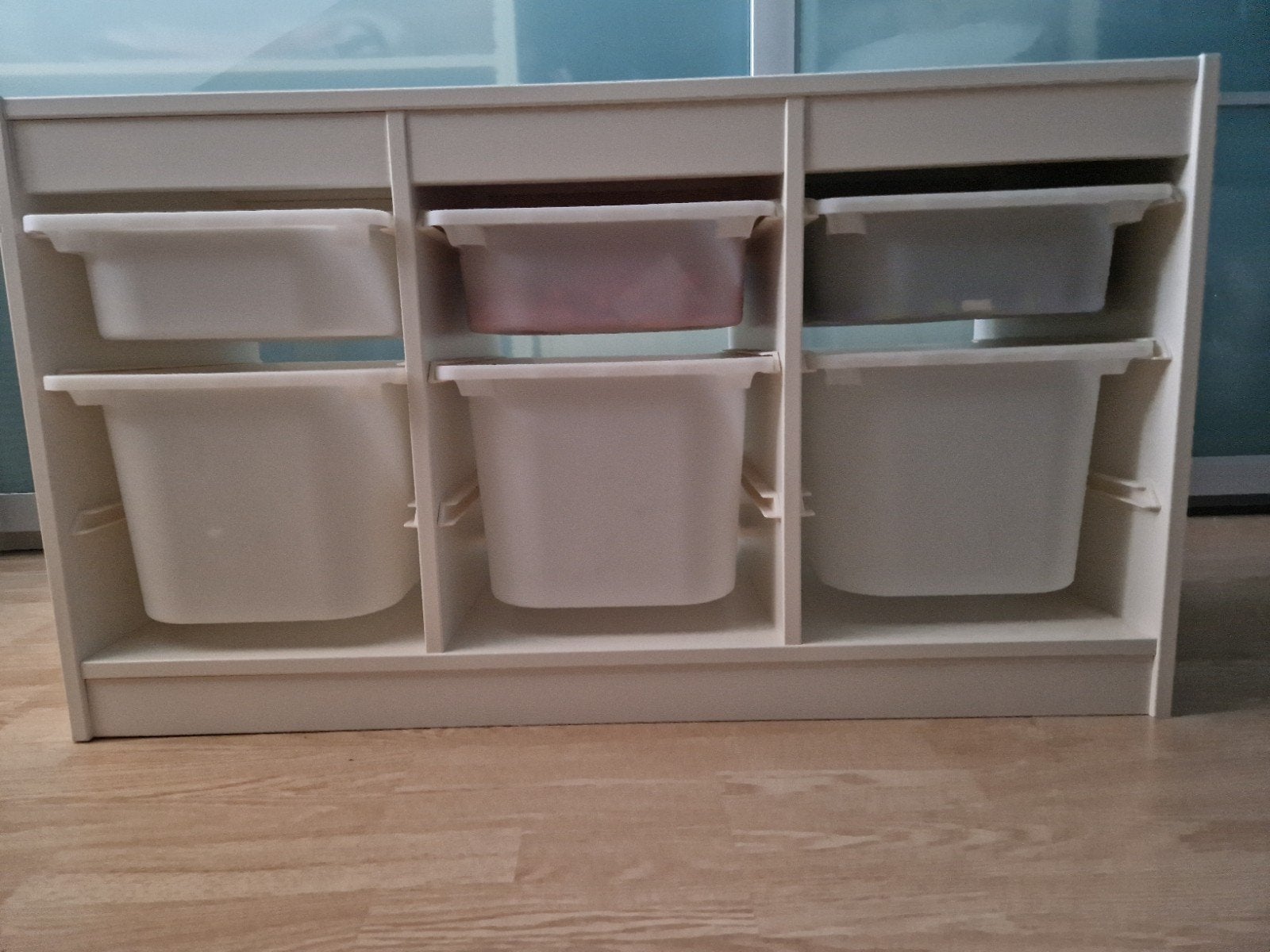 2 x ikea trofast bakken kast, Ophalen, 25 tot 50 cm, 50 tot 100 cm, Minder dan 100 cm