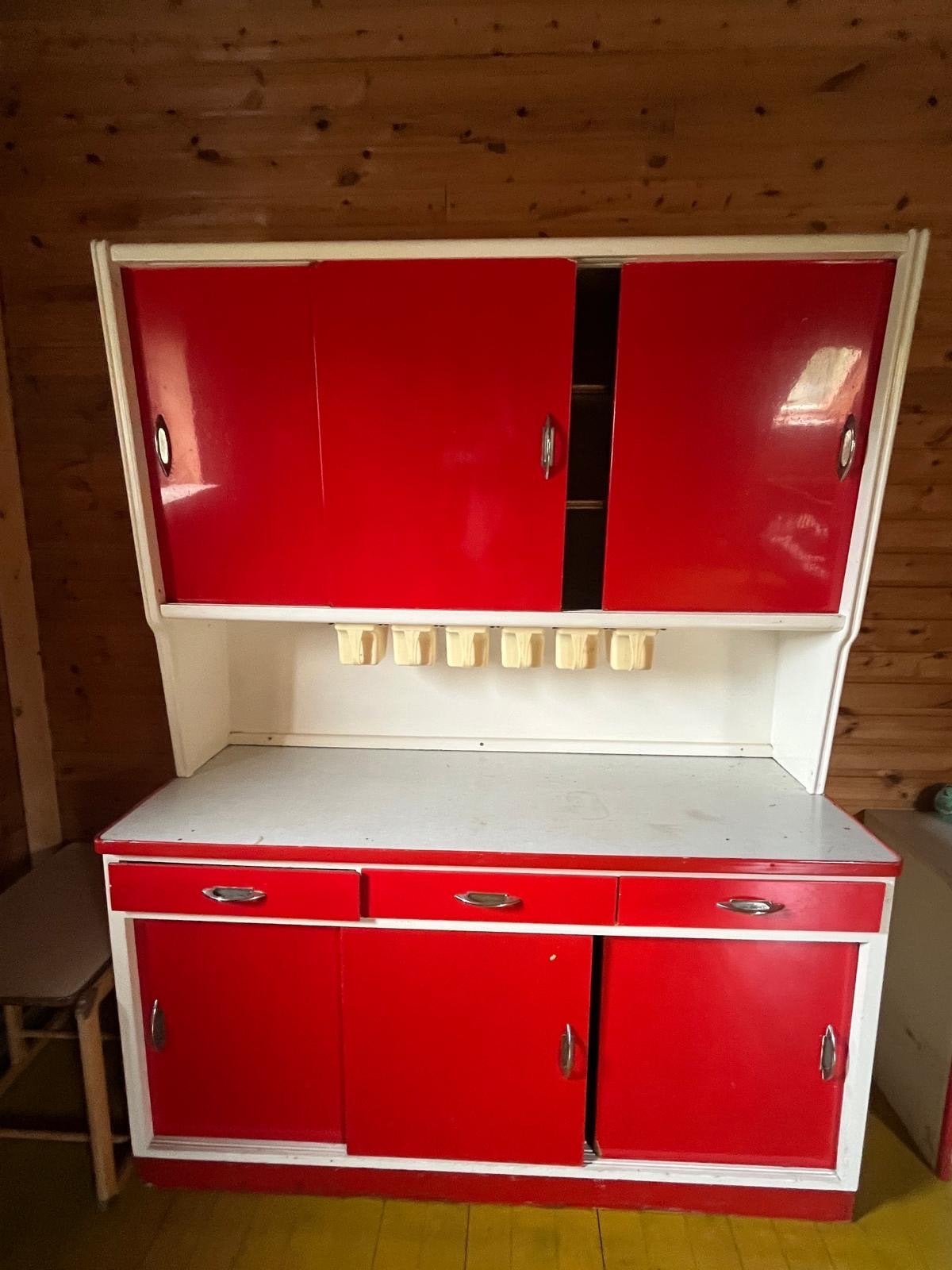 Vintage Keukenkast en Ladekasten - Jaren '50 Stijl, Ophalen