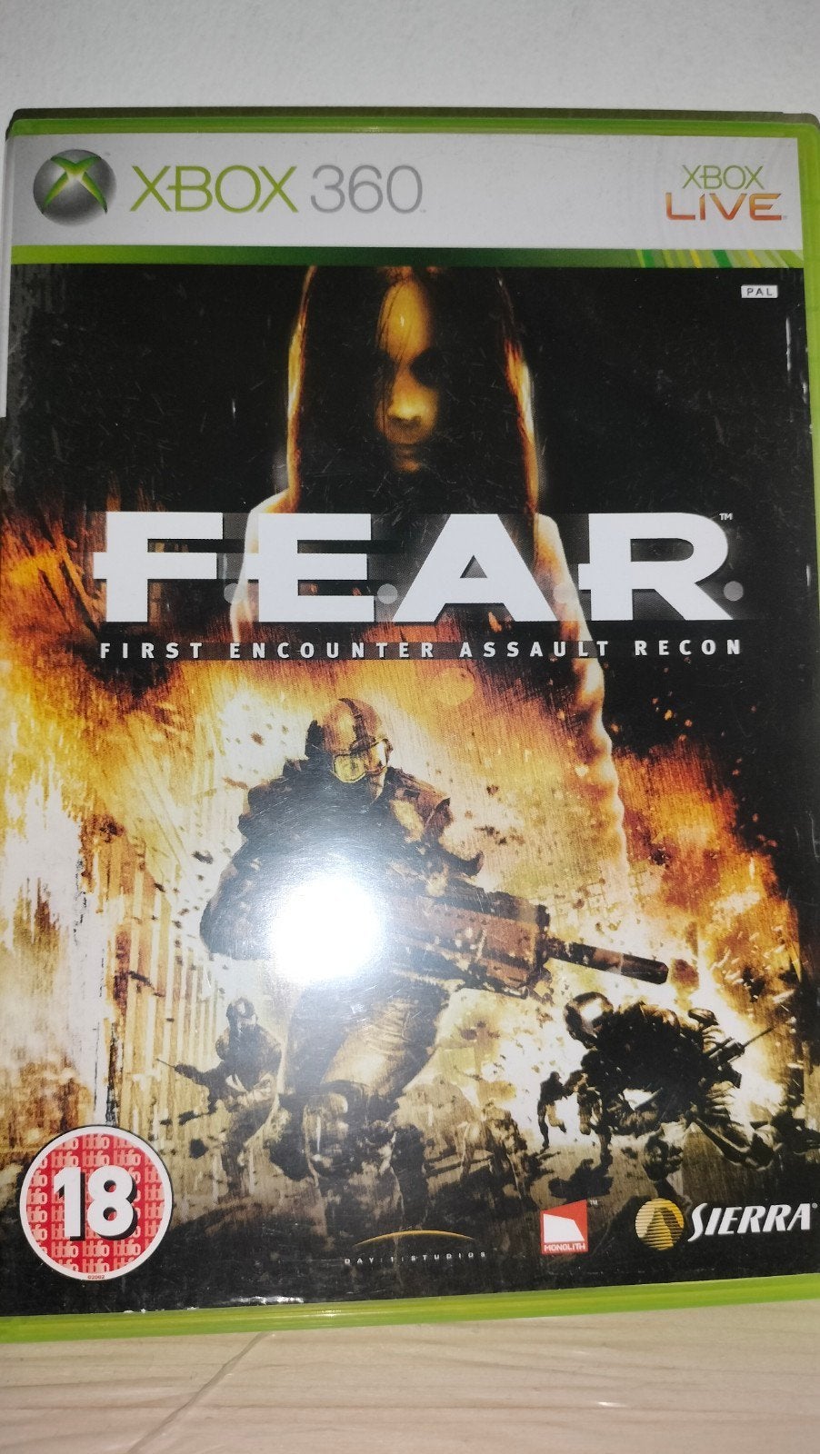 FEAR, Avontuur en Actie, Vanaf 18 jaar, Verzenden, 1 speler