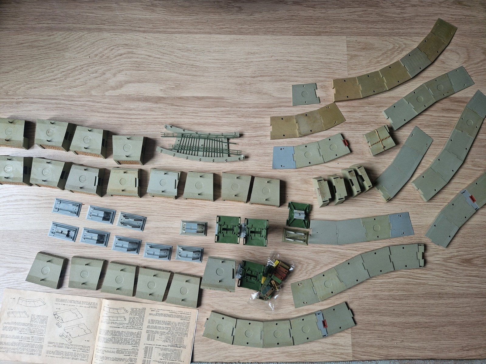 Kibri Modell Brückenbau - Vintage Modelbouw Brug Set, Ophalen of Verzenden, Gebruikt, Gelijkstroom of Wisselstroom, Overige typen