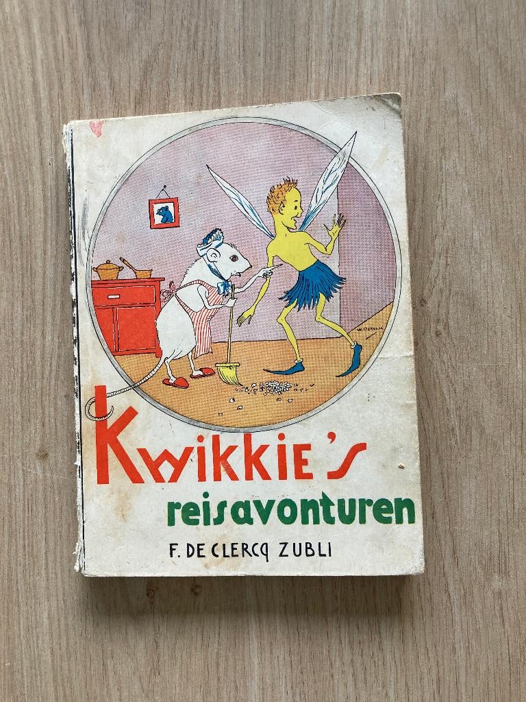 Boek F. de Clercq Zubli kinderboek, Boeken, Ophalen of Verzenden, Gelezen, Fictie algemeen