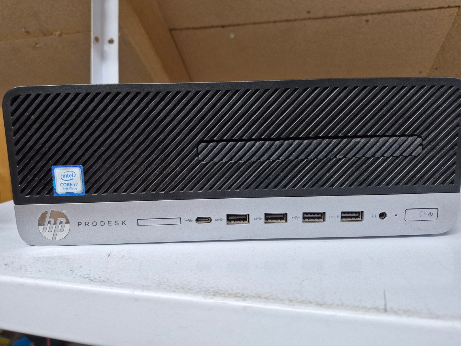 HP ProDesk 600 G3 | i7-7700 | 8GB RAM | 500GB samsung NVME, 8 GB, Ophalen of Verzenden, Zo goed als nieuw, SSD