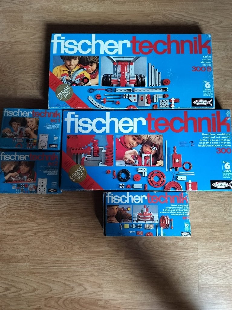 Fischertechnik 5 dozen, Ophalen of Verzenden, Zo goed als nieuw, Overige merken