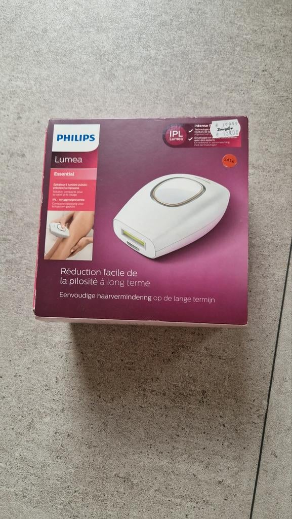 Philips Lumea Essential IPL, Ophalen of Verzenden, Nieuw, Scheren en Epileren