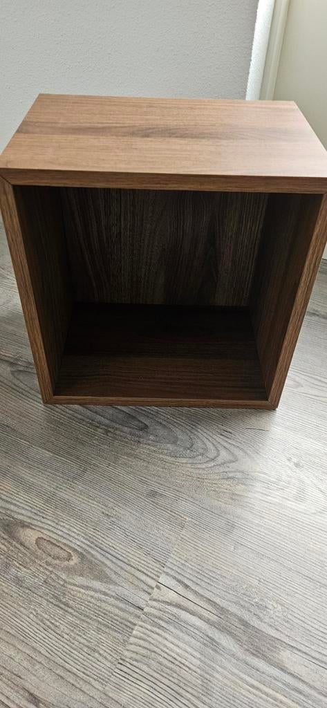 Ikea Eket/ Houten kubus kastje/nachtkastje, Ophalen, Gebruikt