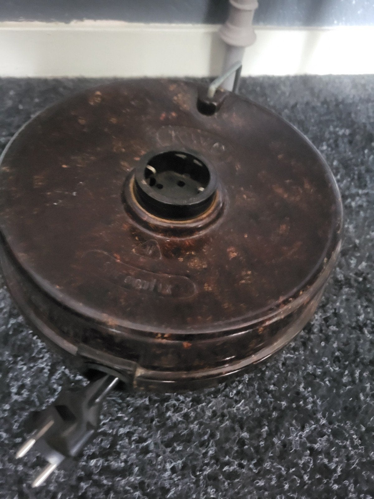 Vintage Bakelieten Kabelhaspel - Jaren '50, Ophalen of Verzenden