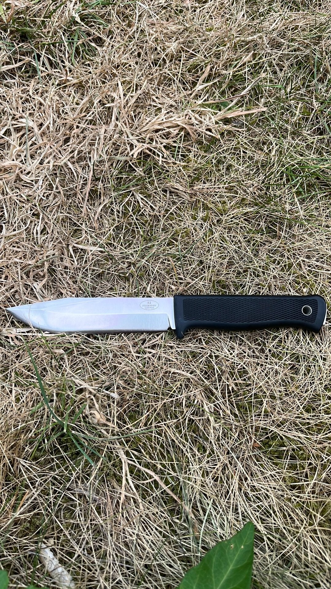Fallkniven S1 zytel, Verzenden, Gebruikt