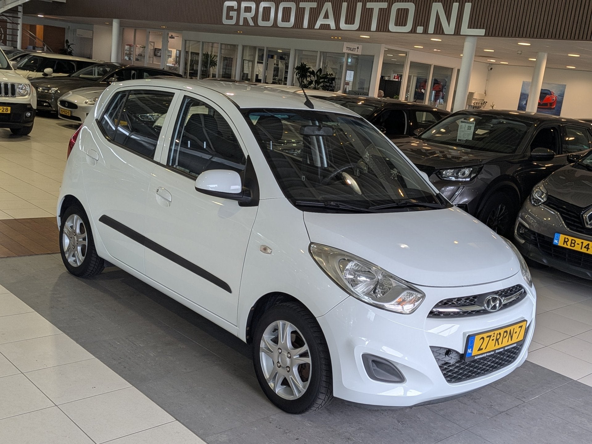 Hyundai i10 1.1 i-Drive Cool Airco, Stuurbekrachtiging, Euro 5, Stof, Gebruikt, 4 cilinders