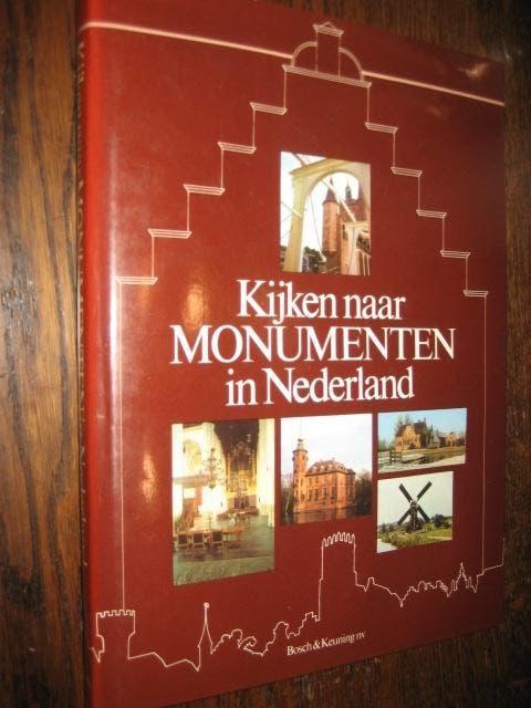 Kijken naar monumenten in nederland, Boeken, Ophalen of Verzenden, 20e eeuw of later, Zo goed als nieuw