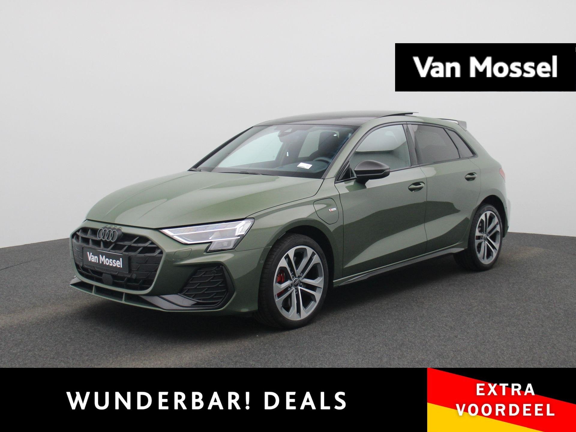Audi A3 Sportback 45 TFSI e S edition Competition l Adaptive, Auto's, 12 maanden, 4 cilinders, 150 min, 26 kWh