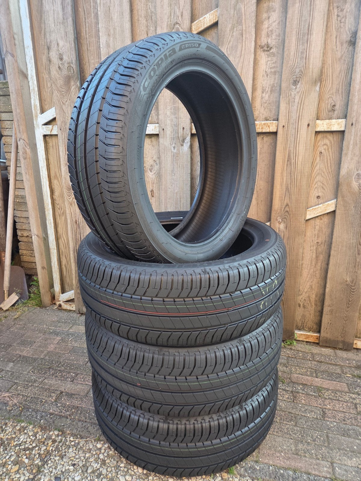 205 45 17 bridgestone zomerbanden nieuw/demo 350,- incl mon, Nieuw, 17 inch, Band(en), Personenwagen