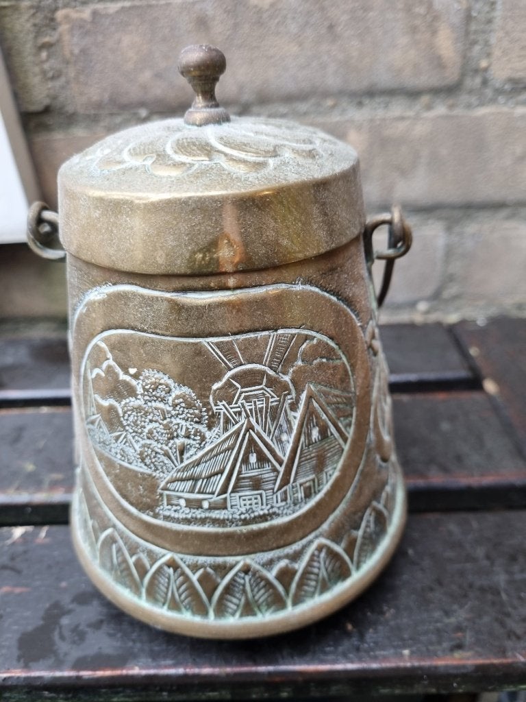 Antiek Koperen Potten, Ophalen, Koper