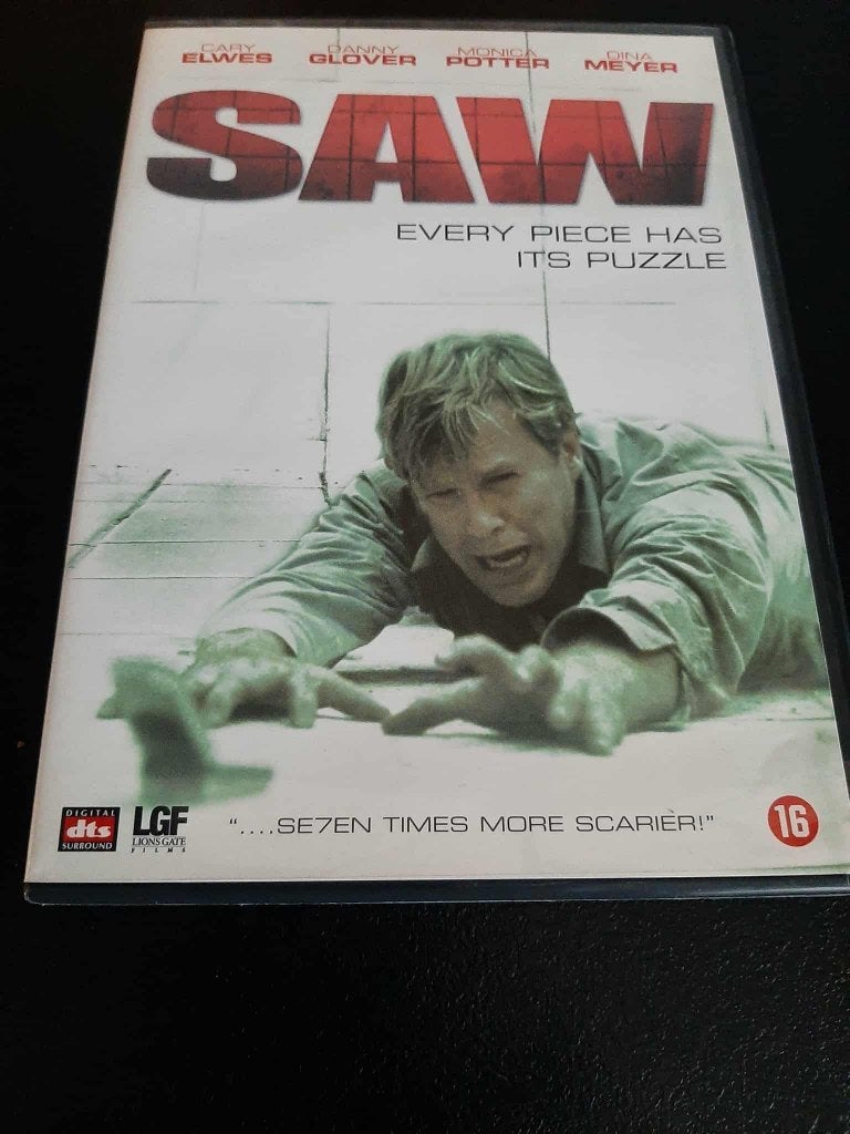 Saw I, Dina Meyer, Danny Glover, Tobin Bell, Monica Potter!, Vanaf 16 jaar, Ophalen of Verzenden, Gebruikt, Slasher