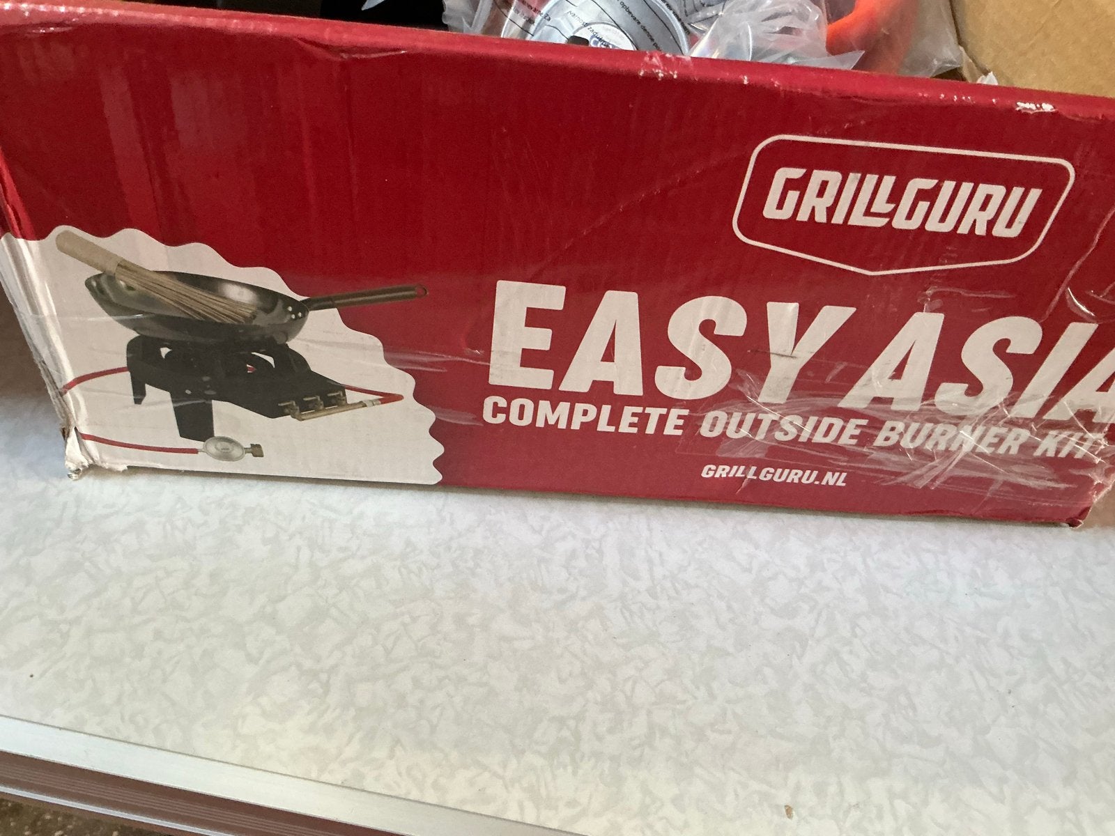 Grill Guru Wokset Easy Asia (1 hendel afgebroken) NIEUW, Ophalen, Nieuw