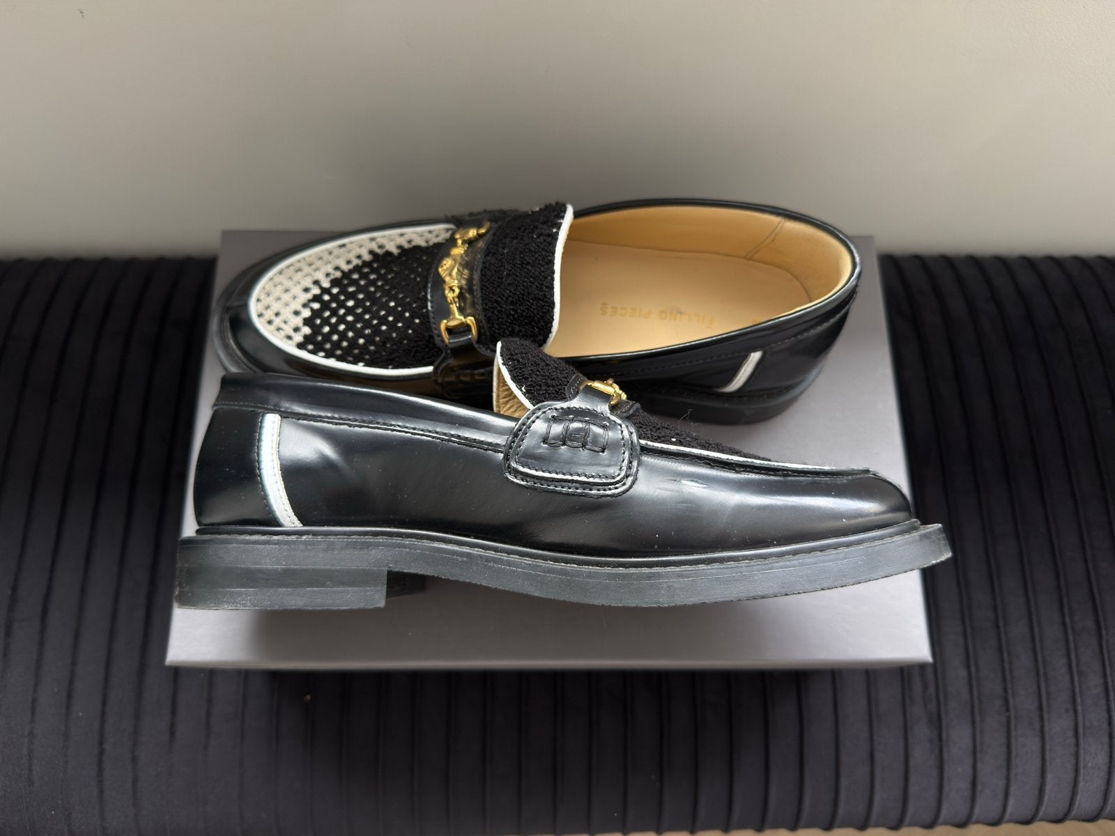 filling pieces Loafer Rugby Degrade Black, Ophalen of Verzenden, Nieuw, Zwart, Loafers