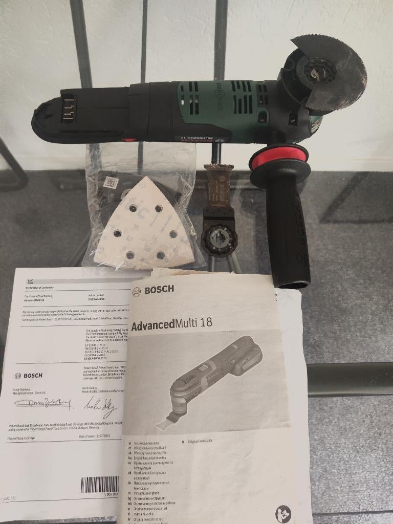 Bosh advanced multitool, Ophalen, Zo goed als nieuw