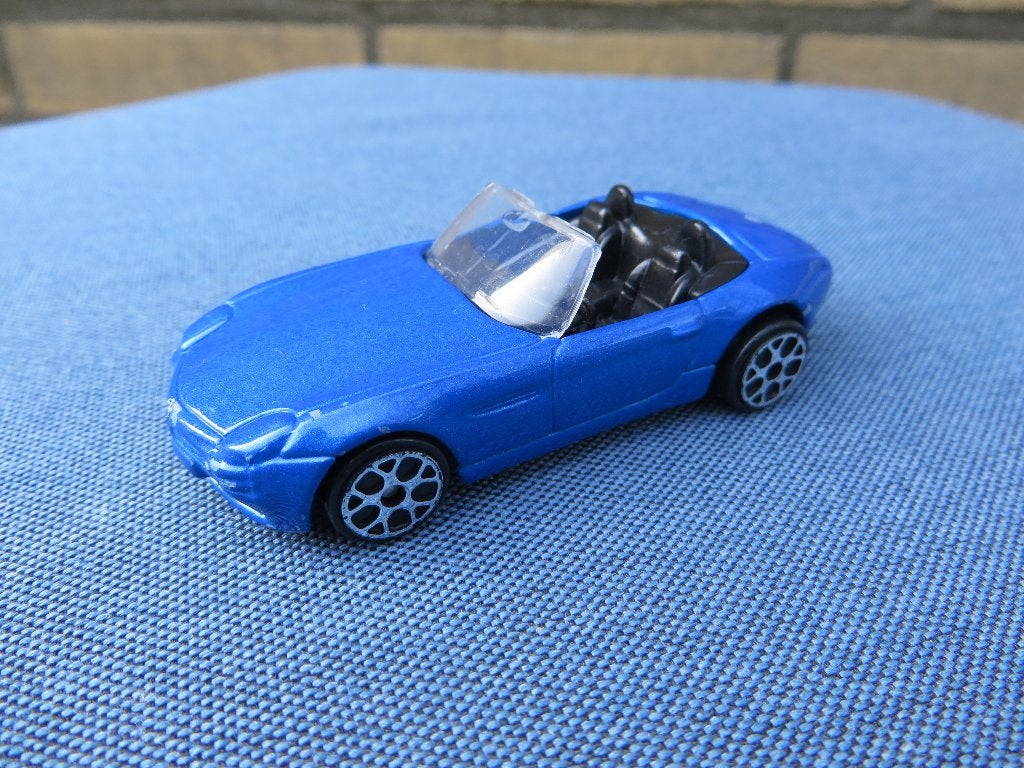 Maisto BMW Z8 blauw, Ophalen of Verzenden, Gebruikt, Auto