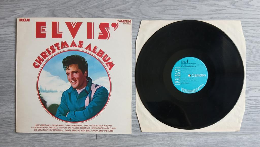 Elvis Presley - Christmas Album - Vinyl LP, Ophalen of Verzenden, Gebruikt, 12 inch